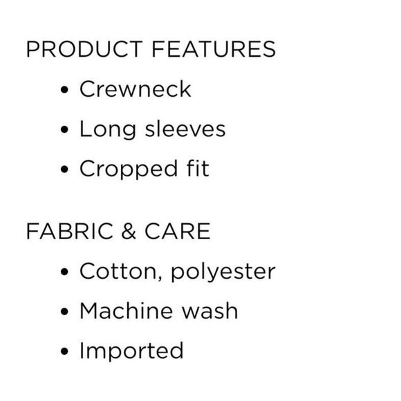 SO Juniors' Plus Size 1X Basic Thermal Cropped Tee, Blue Gold Floral - Picture 2 of 2